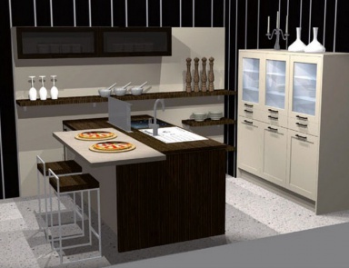 Kitchen 36 Kitchen, Bauformat