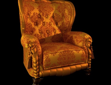 The high-backed chair, Barbara Barry