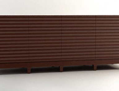 Dresser with fluted surface, Barbara Barry