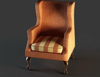 The high-backed chair, Fornarina - Barbara Barry