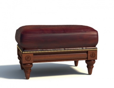 Stool on wooden legs, Almera - Barbara Barry