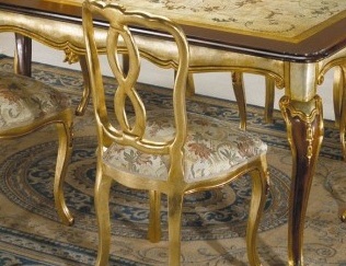 Chair with upholstered seat, Andrea Fanfani