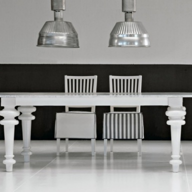 Dining table Gray 37