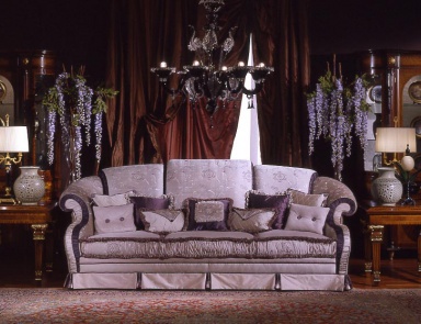 Three seater sofa with a hidden frame, Armando Rho