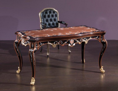 Writing Desk with shaped legs, Armando Rho