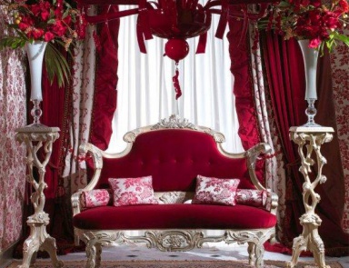 Sofa with shaped back, Armando Rho