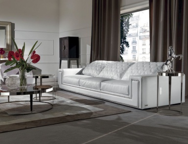 A sofa with a hidden frame Helmut, Longhi