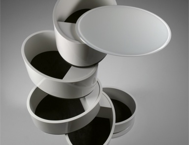 Oval nightstand, Giulietta Romeo - Reflex Angelo