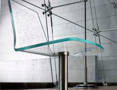 Chair of glass Reglax - Reflex Angelo