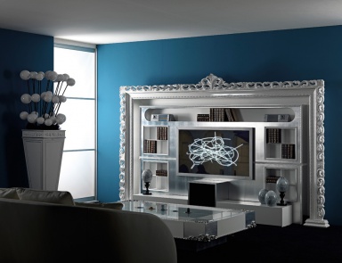 Furniture for home theater, The Wall, Home Cinema, Vismara