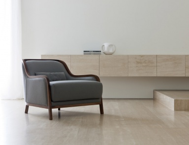 A chair made of walnut Charlotte, Porada