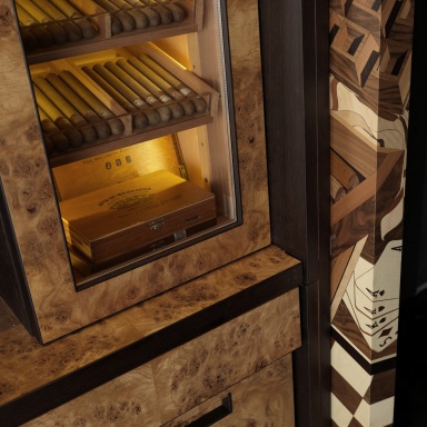 Cabinet for cigars Sigari Colonna