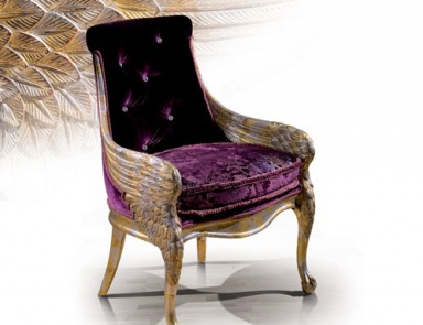 Chair made of solid wood, Ezio Bellotti