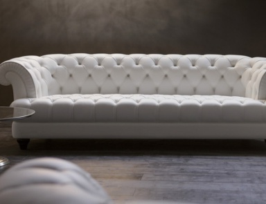 Sofa with semi-circular back Lisette, Opera Contemporary