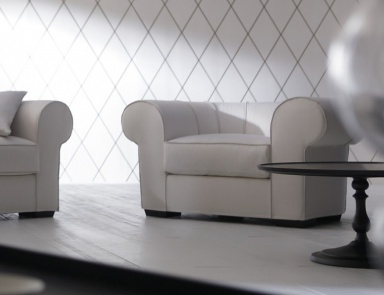 A chair with a semicircular back Fedora, Opera Contemporary