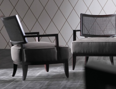 Chair with fabric upholstery Amelia, Opera Contemporary