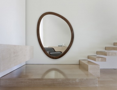 Giolo mirror frame in walnut, Porada