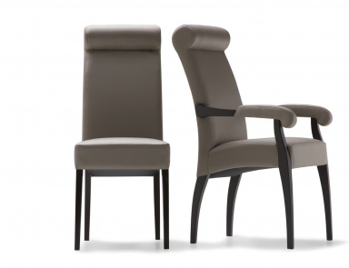 Chair with high back Contemporary Opera