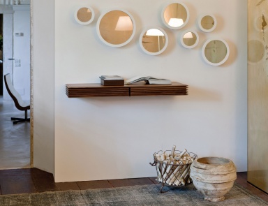 Console - shelf wood wall mount, Porada