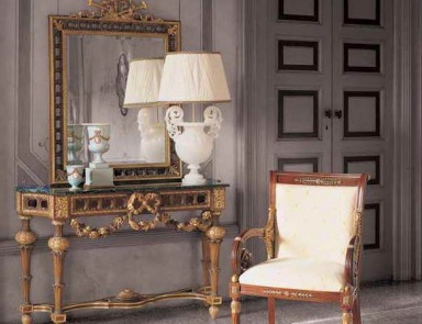 The console is made of solid wood, Ezio Bellotti