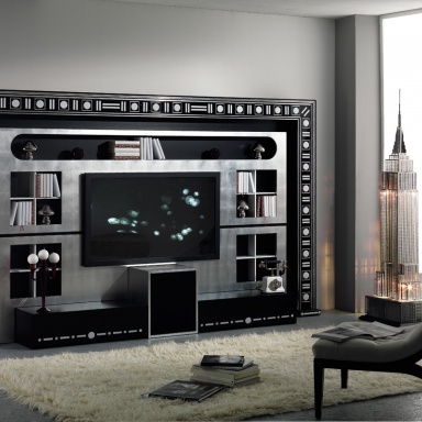 Furniture for home theater Home Cinema The Wall