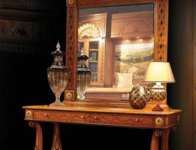 The console is made of solid wood, Ezio Bellotti