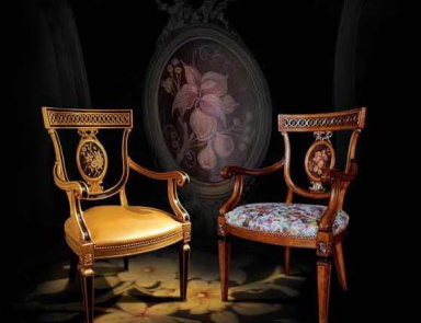 A chair with soft upholstery, Ezio Bellotti