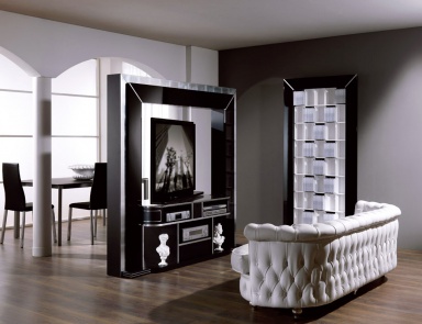 Furniture for home theater black Revolving Home Cinema, Vismart