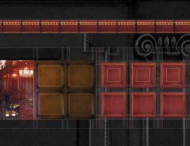 Ceiling panels, Ezio Bellotti