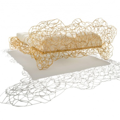 Bed double bed Corallo