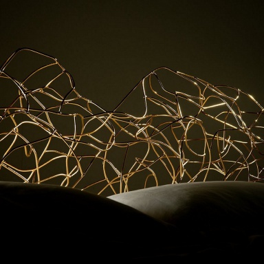 Bed double bed Corallo