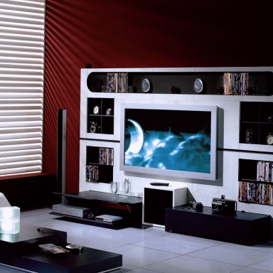 Furniture for home theater Home Cinema The Wall
