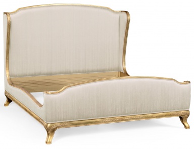 Bed with carved frame UK King /Queen Louis XV UK, Jonathan Charles