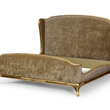 The bed is UK King /Queen Louis XV UK