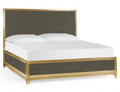 The bed on the legs and high headboard UK King/Queen of UK, Jonathan Charles