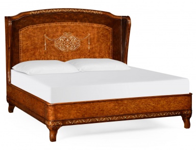 Bed with carved frame Duchess, Jonathan Charles