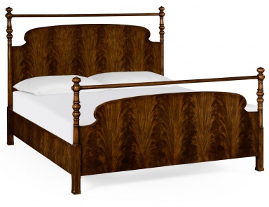 Carluke bed US King/ Queen wood, Jonathan Charles