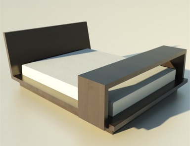 Double bed, Bed Piva - features tisettanta furnishings