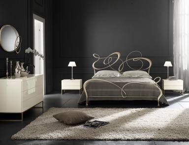 Bedside table bedside Narciso Legno solid wood, Cantori