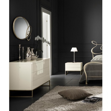 Bedside table bedside Narciso Legno