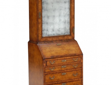 Secretaire walnut William and Mary, Jonathan Charles