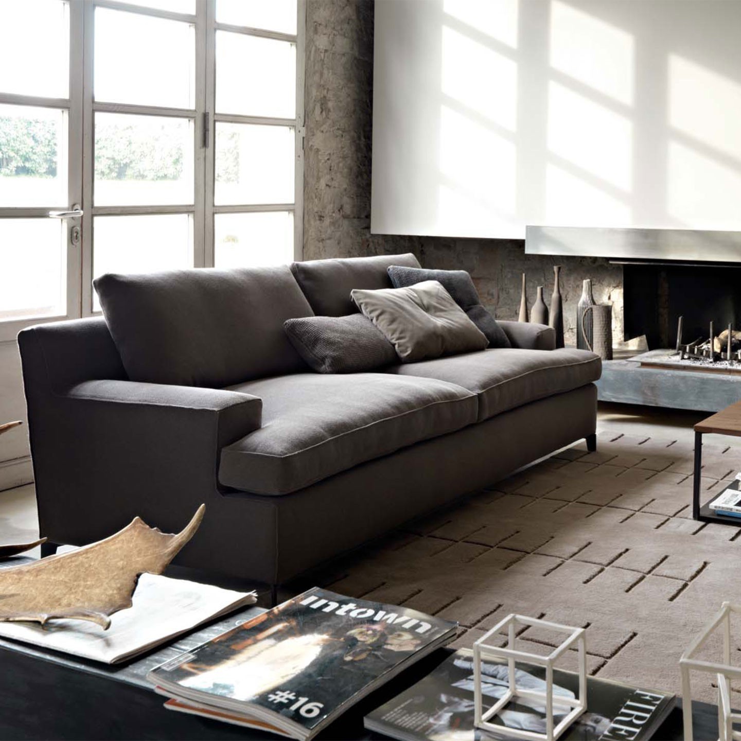 Malta double sofa, Arketipo Luxury furniture MR