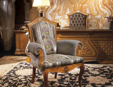 Armchair in fabric, Ezio Bellotti