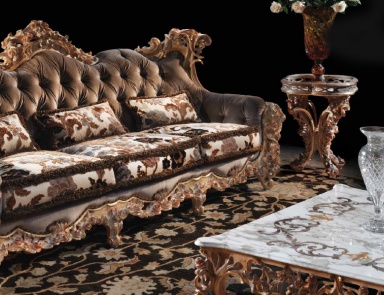 Three seater sofa wooden frame, Ezio Bellotti