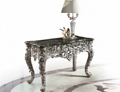 Console with marble top, Ezio Bellotti