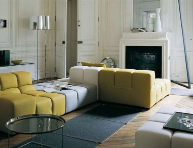 The sectional sofa Tufty Time by B&B Italia