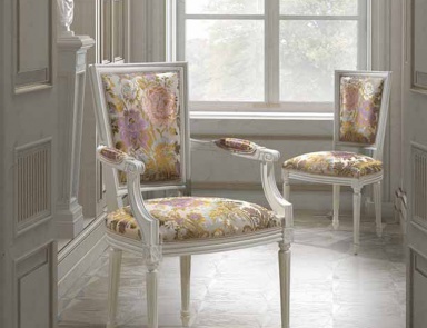 The straight-backed chair Mediterraneo, Angelo Cappellini