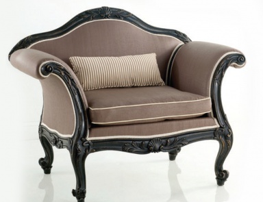 Armchair the carved frame, Chelini
