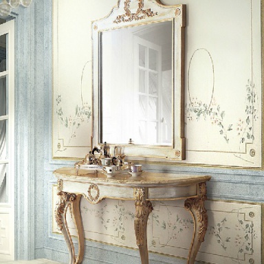 Console with mirror Mediterraneo