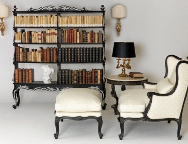 Poof on a frame of wood, covered with a cloth, Chelini